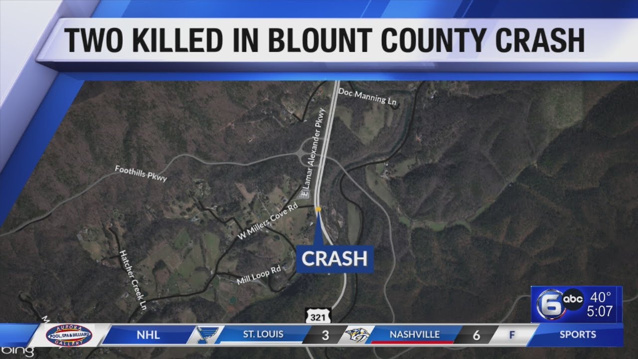 Two killed in Blount County crash YouTube