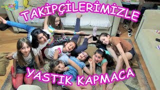 TakİpÇİmİzle Bİr GÜn GeÇİrmek! Yastik Kapmaca Oynadik - Eğlenceli Çocuk Videosu - Funny Kids Videos