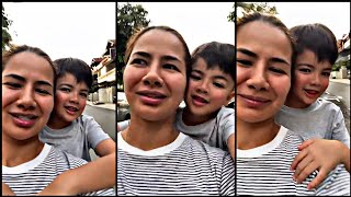 Noor Nabila || Mummy & Jebat Jayden Riadah Petang Naik Scooter.. Ada Cerita Zoey GF Jayden 😀