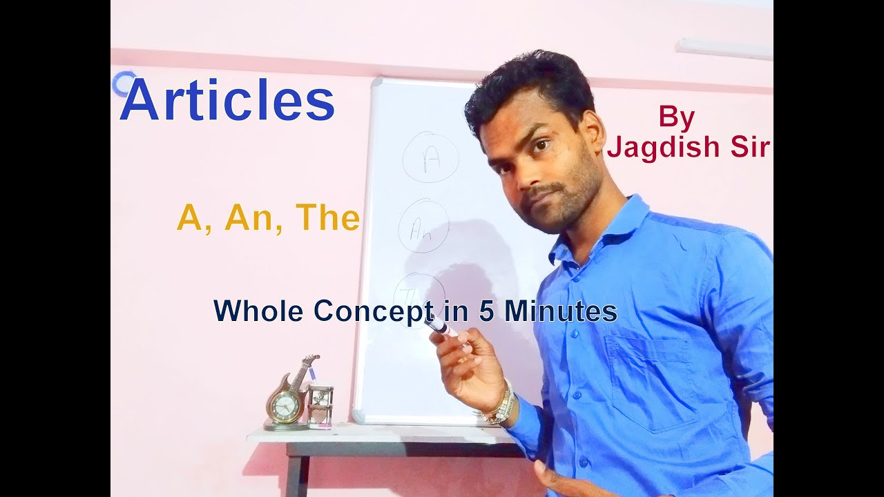 Articles A, An & The Definition, Explanation and whole concept By- Jagdish Sir SP Smarter's Point