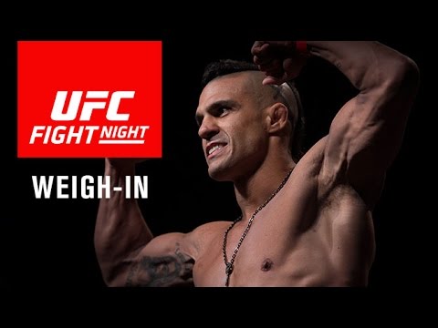 UFC Fight Night Fortaleza: Official Weigh-in