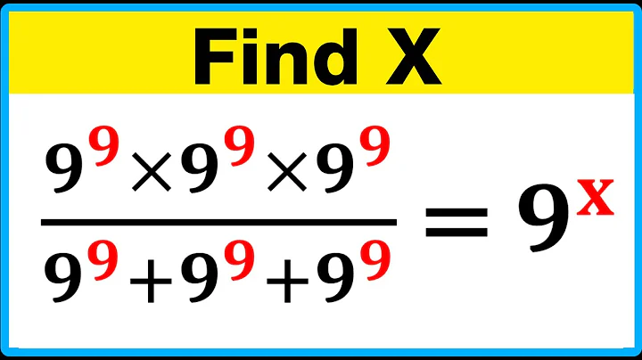 Nice Exponent Math Simplification | Find the value Of X | Olympiad Math Problem