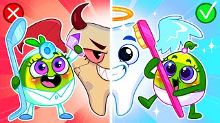 Dentist Check Up 😁 Protect Your Teeth 🦷 || Best Cartoon by Meet Penny 🥑💖