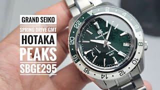 Grand Seiko Sport Collection Spring Drive GMT Hotaka Peaks SBGE295