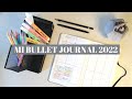 Mi bullet journal minimalista 2022 | COMO ORGANIZAR LA AGENDA