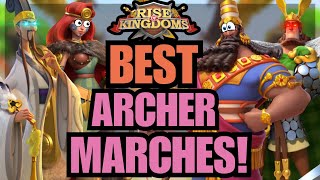 The MOST POWERFUL Archer marches! 1 to 7 March MURDERBALL! Rise of kingdoms