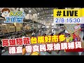 【BOSS工作室 互動LIVE】高雄隱藏&quot;台版好市多&quot; 禮盒 零食民眾搶購補貨20240208  @CtiNews