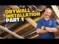 Complete Drywall Installation Guide  Part 1