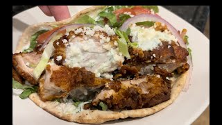 SMASHIN FRIED CHICKEN GYRO!! by Smash with Ash 74 views 6 months ago 7 minutes, 10 seconds