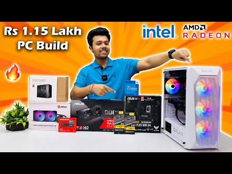 Rs 1.15 Lakh Gaming & Editing PC Build 2023 | Intel i5-13600K & RX 6700 XT