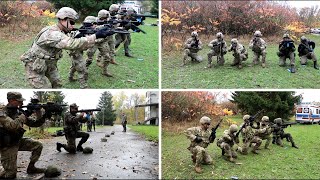 NATO eFP Train As They Fight During Urban Operations