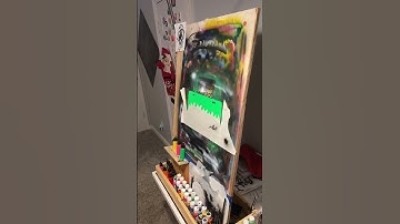 Practiced laying down some textures last night.  #airbrush #airbrushart #createx   #custompaint #fyp