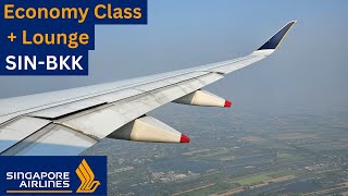 Singapore Airlines A350 TRIP REPORT & Changi Airport | A350-900 | Singapore - Bangkok