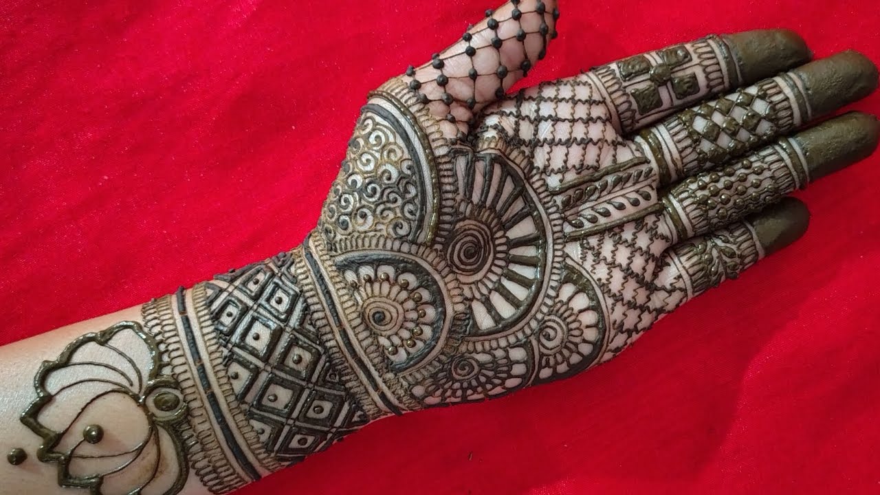 Full hand bridal mehndi design | Bridal mehndi designs |