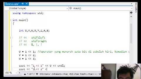 Pemrograman C++ - Modul 4-3, "Operator Bitwise"