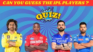 "Guess the 15 IPL Players By Their Image in 3 Seconds ( IPL quiz )