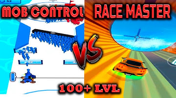 Mob control vs Race master 100+ level  for Android and IOs