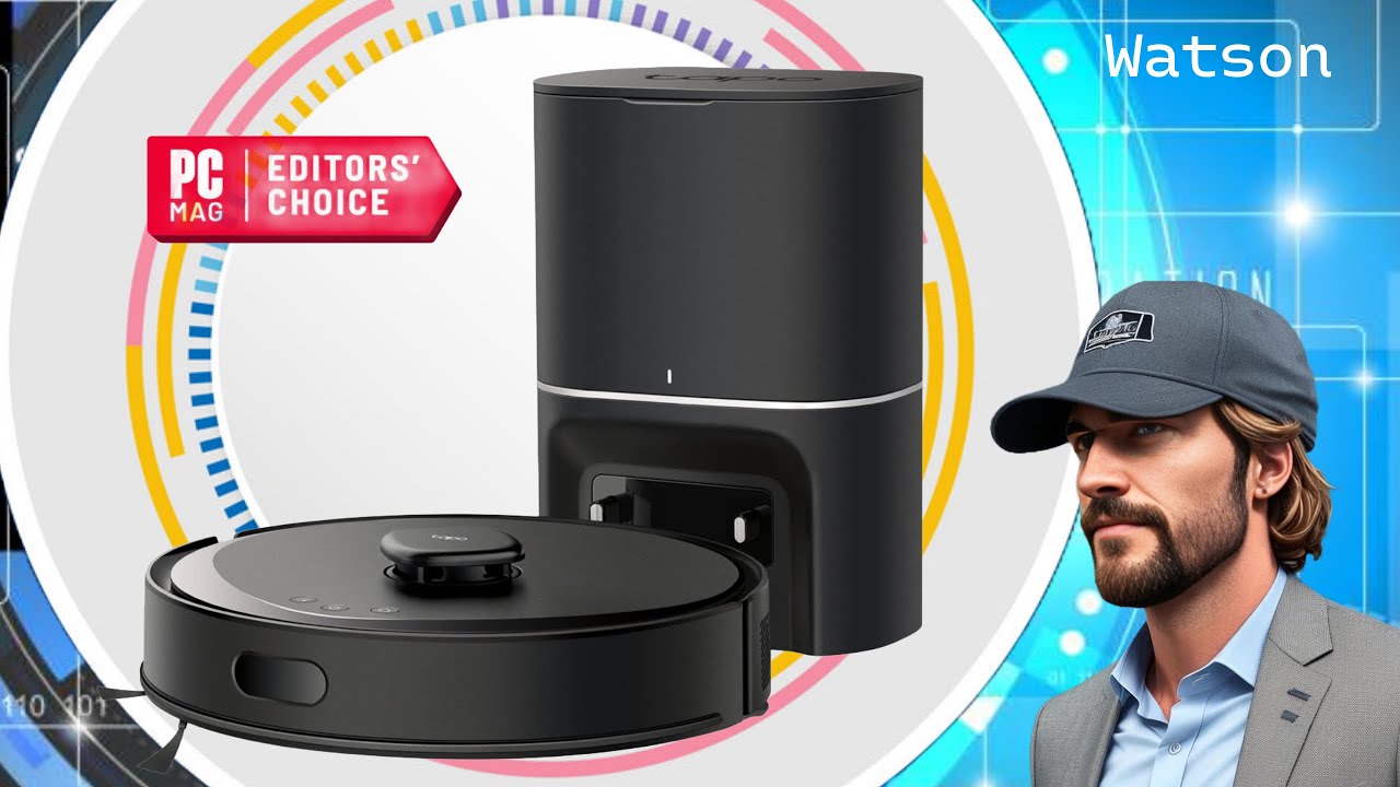 Робот-пылесос и швабра TP-Link Tapo RV30 Max Plus — мощность всасывания 5300 Па и двойная система...