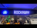 On board a Far Rockaway bound R211 A train from Inwood-207 Street to Far Rockaway