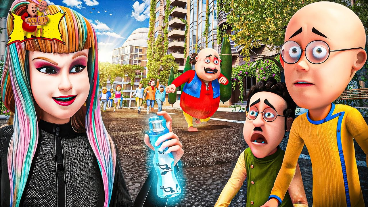 Jenni Ne Motu Ko Banaya Uglu Buglu Man | Nonstop Comedy | Motu Patlu | Kiddie Land