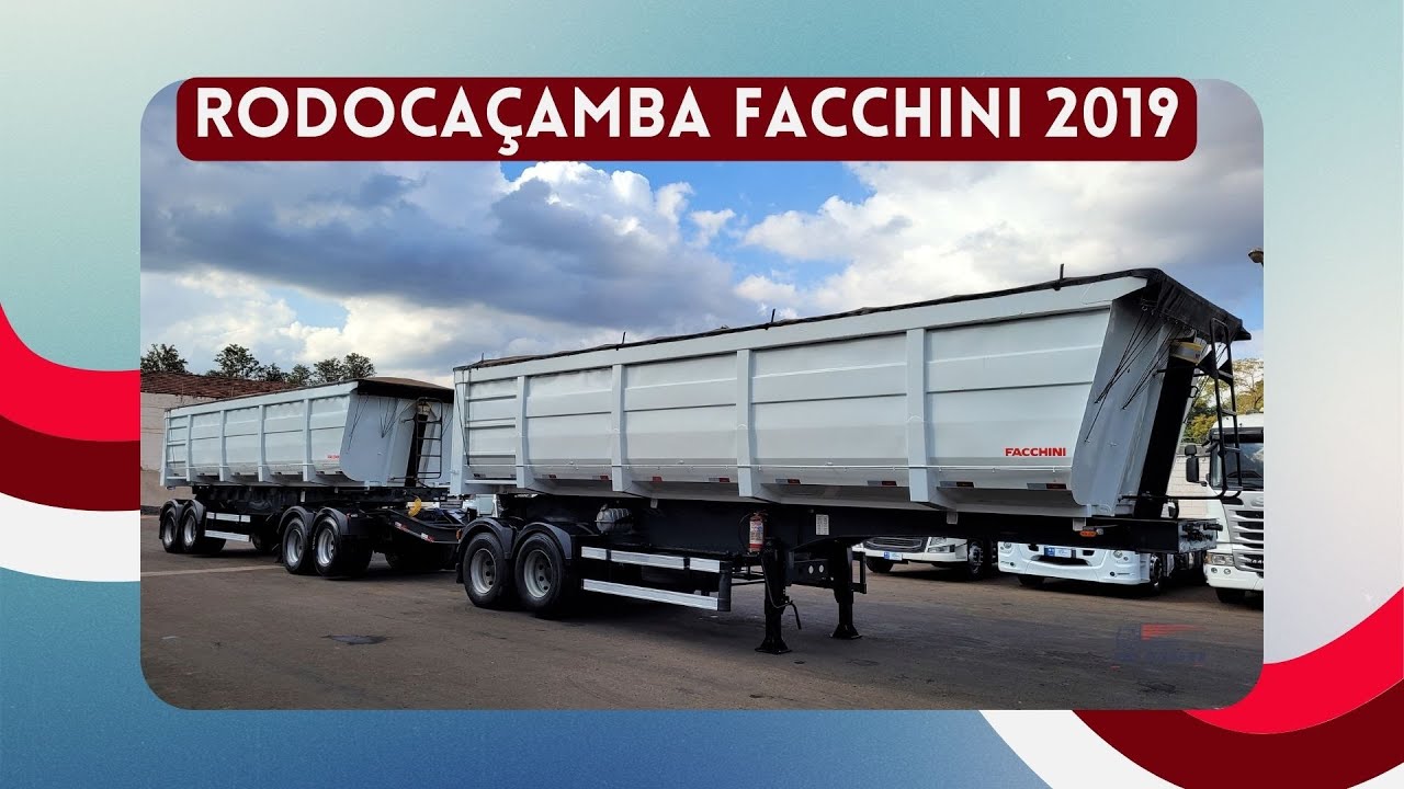 Rodocaçamba Basculante Facchini Ano 2019 C Pneus - YouTube