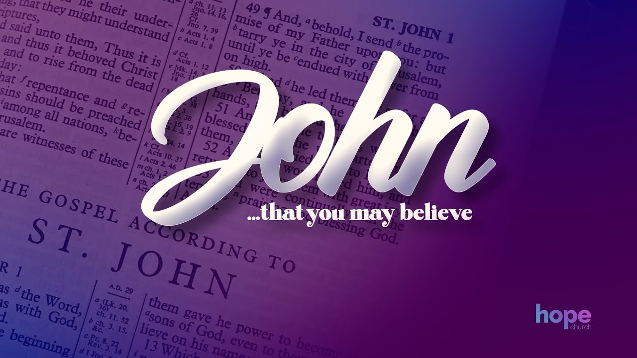 That You May Believe | John 6:1-15 | Feeding of the 5000 | Stuart ...