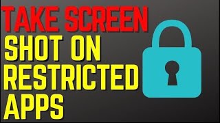 How to Take Screenshot on Restricted Apps (2023) | New Trick screenshot 5