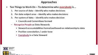 RWDG Webinar: Data Steward Definition and Other Data Governance Roles