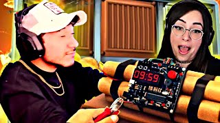 La Tartamuda Renrize Y El Ciegozein Desactivando B0Mb4S