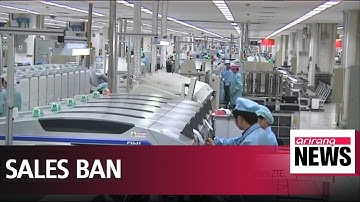 U.S. Commerce Dept. bans U.S. firms from selling components to China