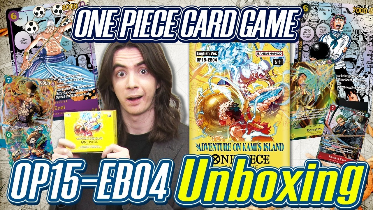 ONE PIECE CARD GAME OP15-EB04 Unboxing