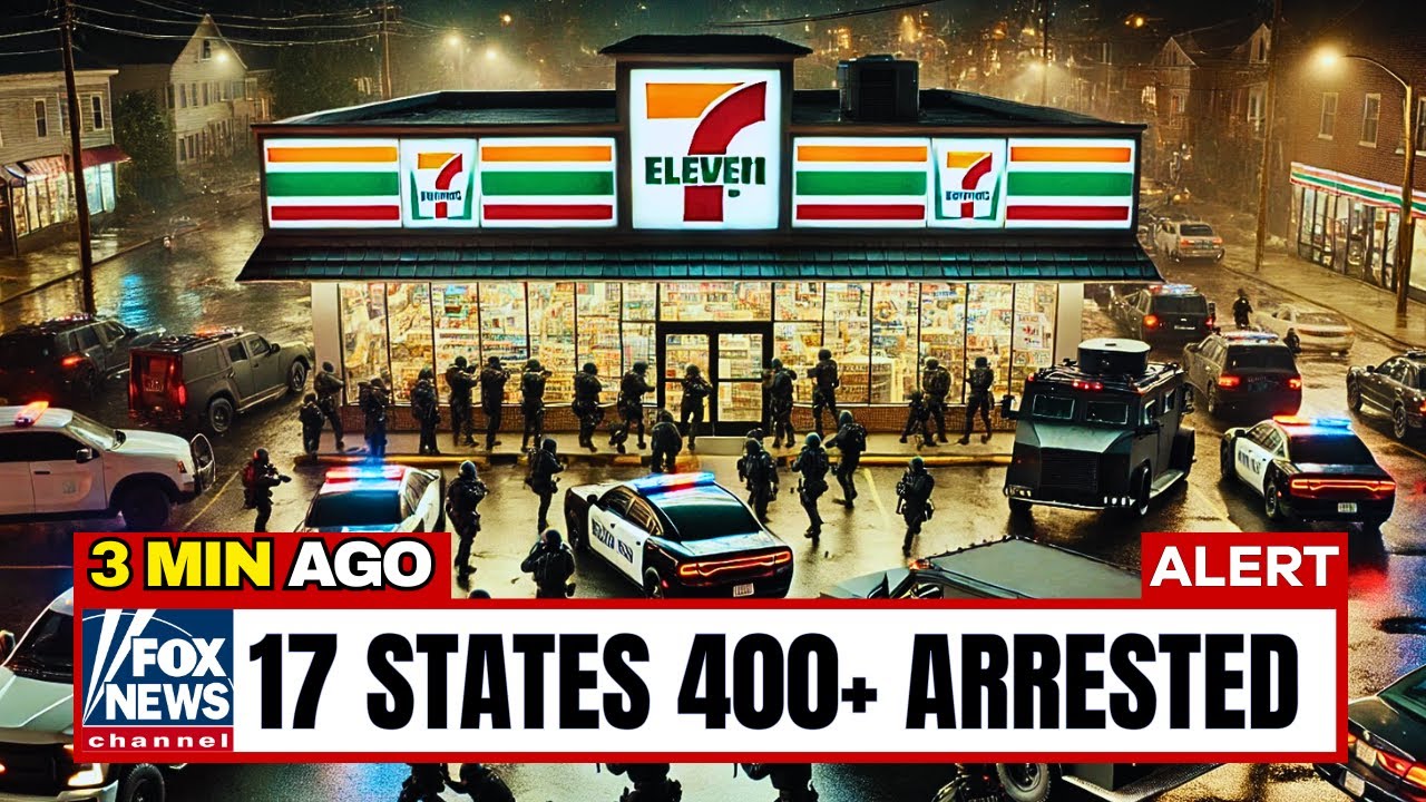 ICE LARGEST 7-Eleven Raid in U.S. History | Hundreds of Arrested from Various Stores