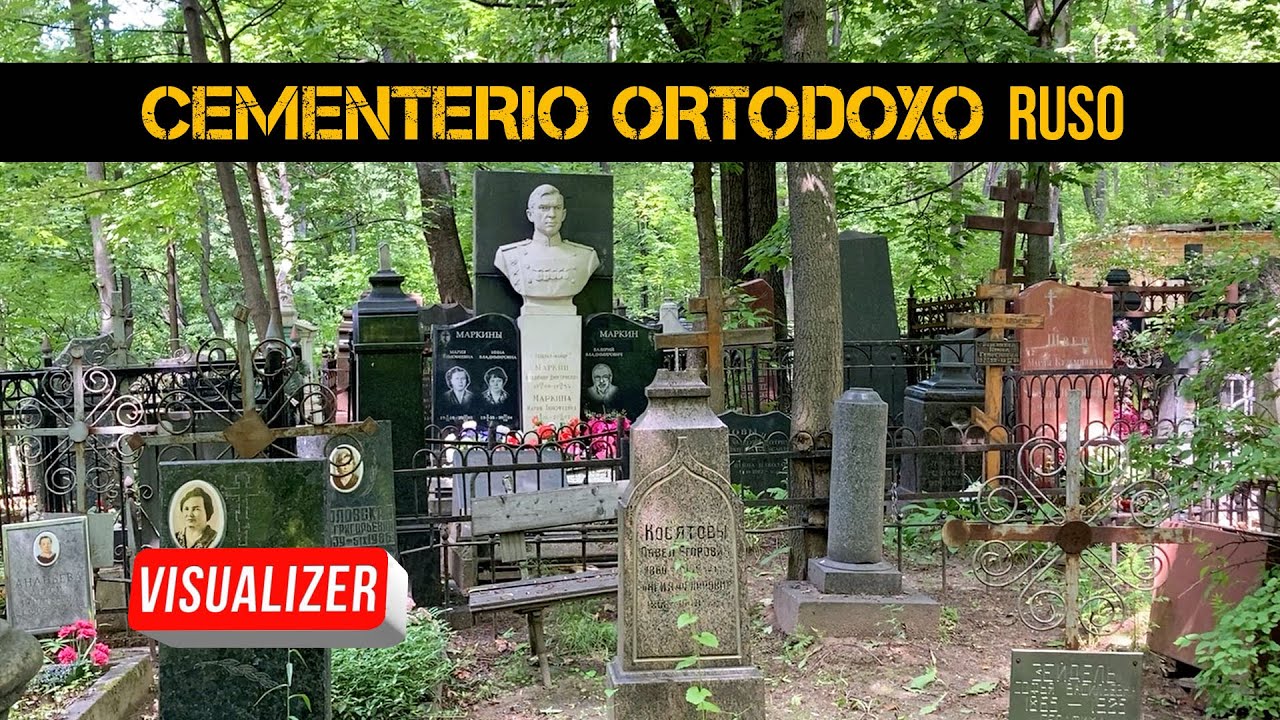 Increible Cementerio Ortodoxo en Moscu