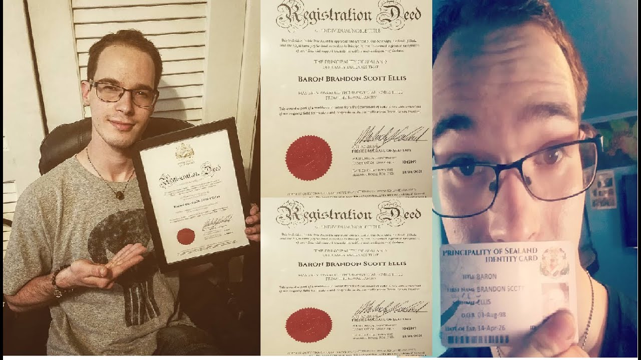 How I Became a Baron of Sealand YouTube