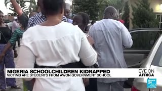 Schoolchildren kidnapped in Nigeria's Kaduna State • FRANCE 24 English