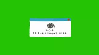 Error Green Screen For Editing | chroma key