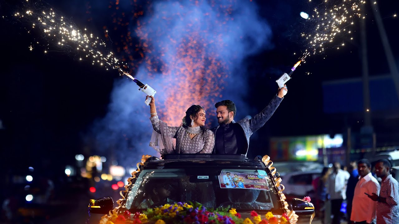 Bhavya Teja 💕 Sai Lakshmi Reception & Wedding Teaser || Bobby Stills ||