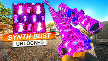 UNLOCK New "SYNTH-BUST" ANIMATED CAMO FAST! All 12 GET HIGHER COIN LOCATIONS! (MW3 SYNTH BUST GUIDE)