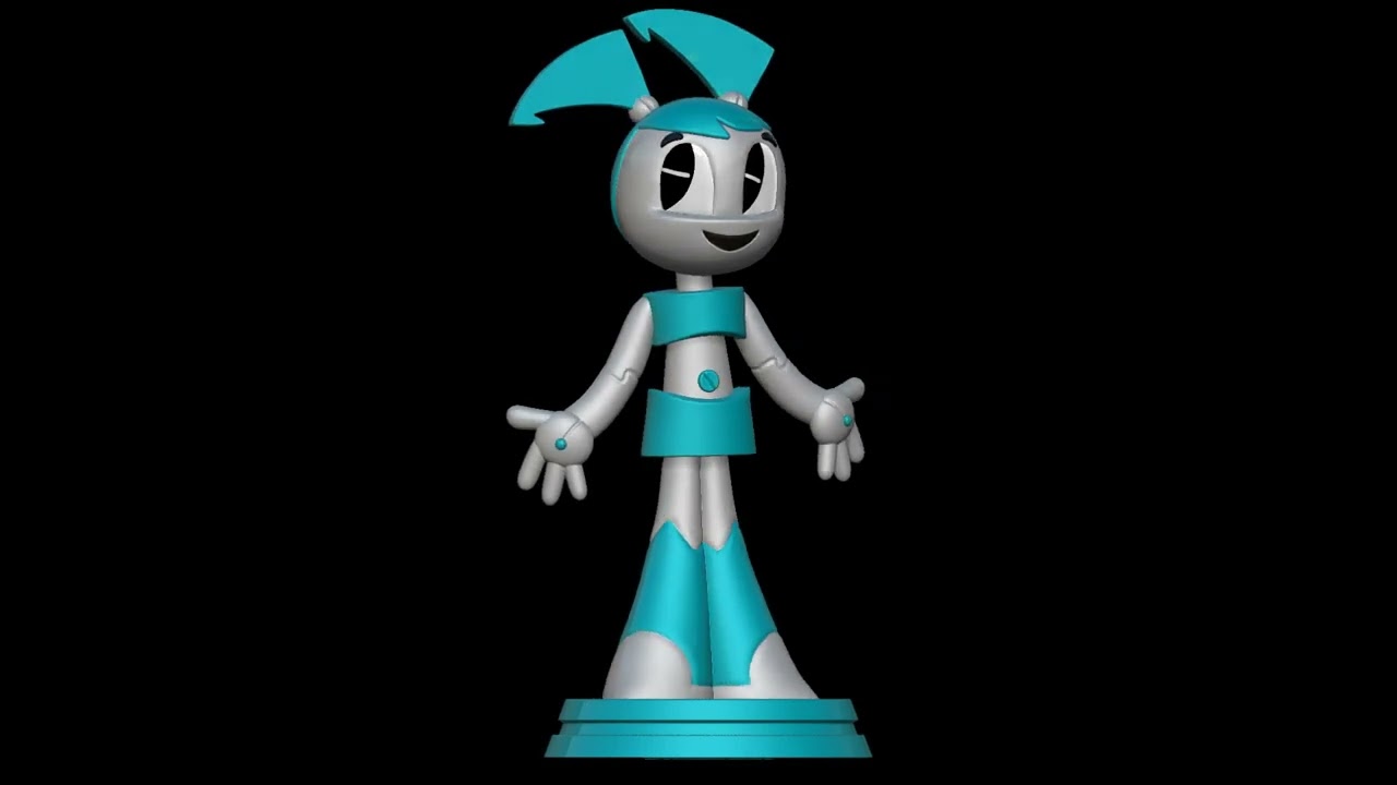 Jennifer Wakeman - My Life As A Teenage Robot 3D Print Model by SillyToys