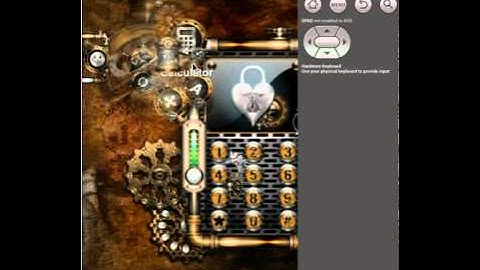 Android: TSF Shell Launcher Theme: Steampunk