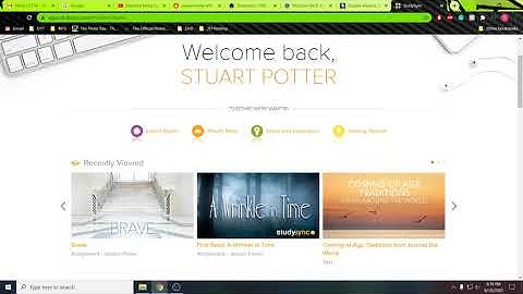 Accessing StudySync from Schoology