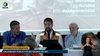Lula visita áreas atingidas pelas chuvas no Rio Grande do Sul e fala sobre ajuda ao estado