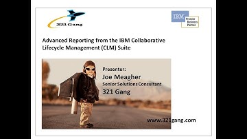 Advanced reporting from the IBM Collaborative Lifecycle Management (CLM) Suite