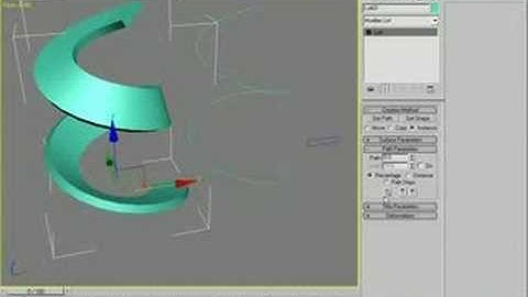 3ds max training-parking ramp modeling with Loft