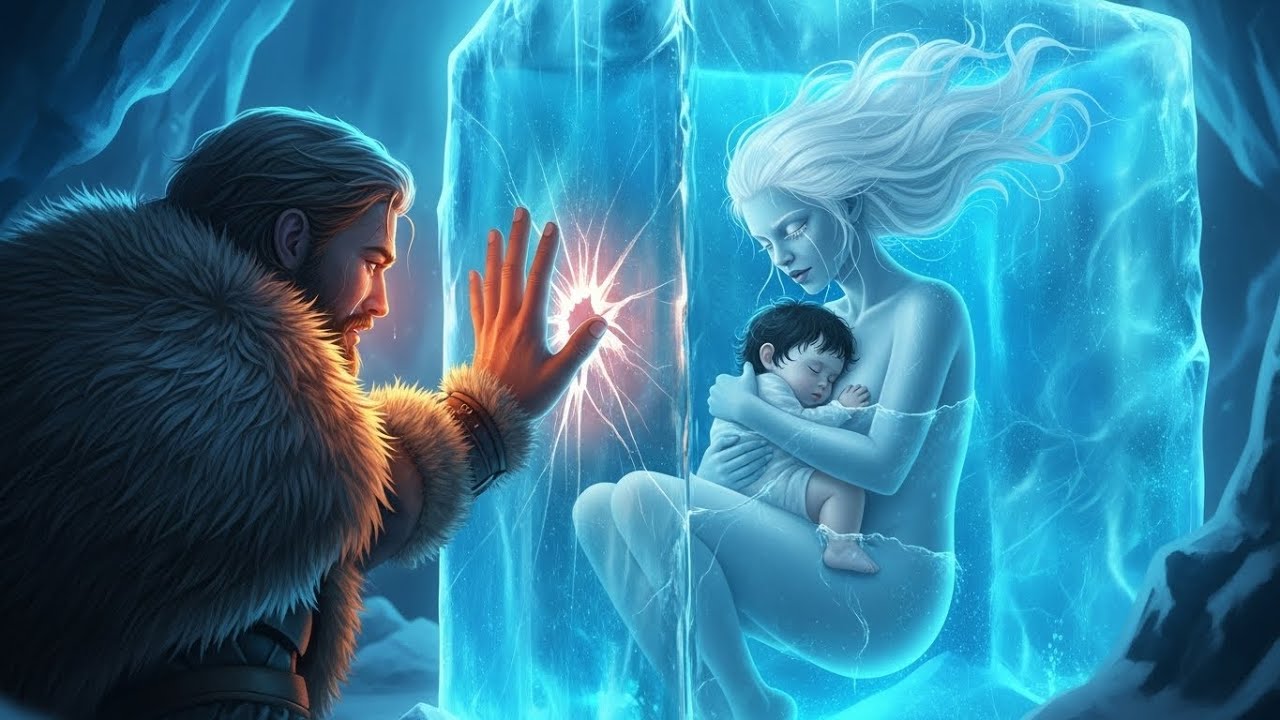 He Banished Her 5 Years Ago. He Found Her Frozen Statue Holding His Son.