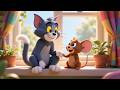 Tom Eats Jerry Cheese 🐱🧀🐭 Funny Cartoon Song for Kids | Nursery Rhymes & Silly Chase Adventure 🎶✨