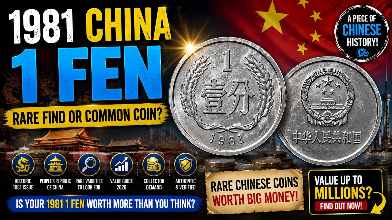 1981 China 1 Fen: Rare Find or Common Coin? - YouTube