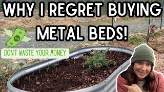 3 reasons NOT to buy metal raised garden beds