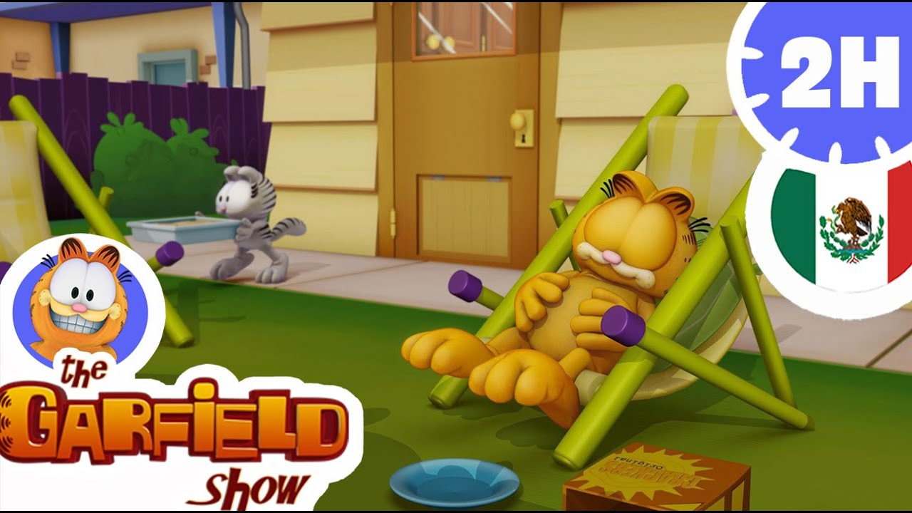 Pizzas gratis - GARFIELD ESPAÑOL LATINO T.2 |COMPILACIÓN 2021|HD