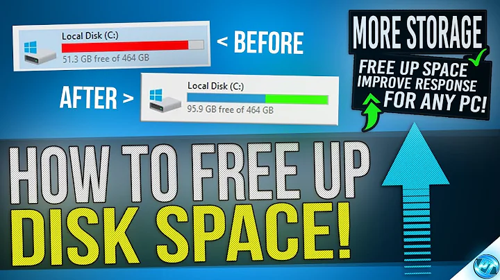 🔧 How to FREE Up More than 30GB+ Of Disk Space in Windows 10, 8 or 7!